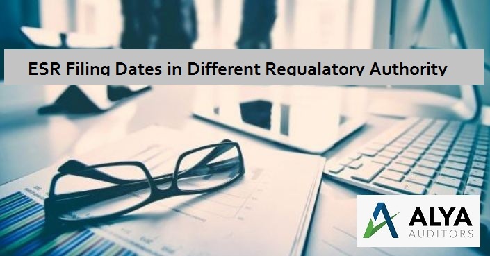 ESR Filing dates